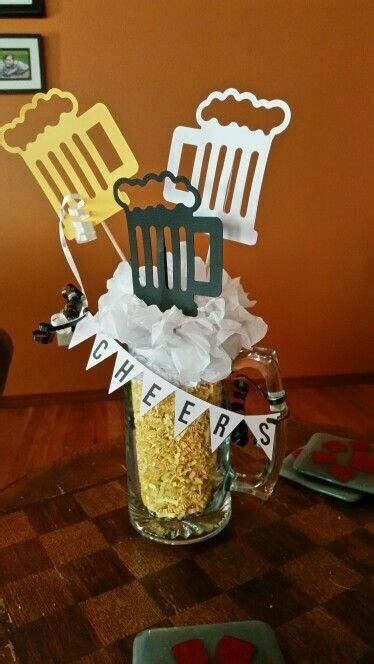 Centro de mesa | Beer party decorations, Beer party theme, Beer birthday