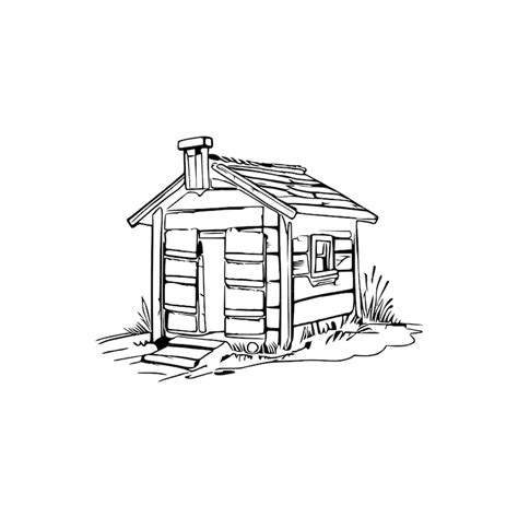 Dog house coloring book Dog house coloring page black and white drawing ...