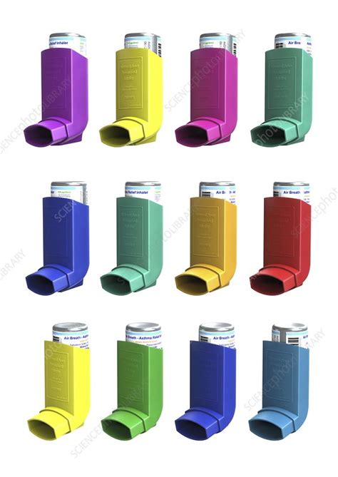 Types Asthma Inhalers