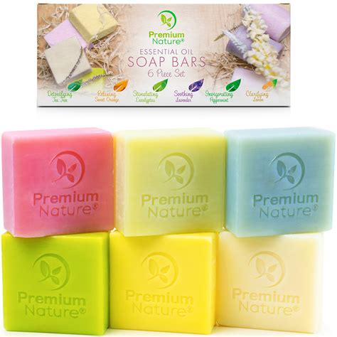 Natural Vegan Bath Bar Soap - All Natural Beauty Bars Gift Box Soap ...