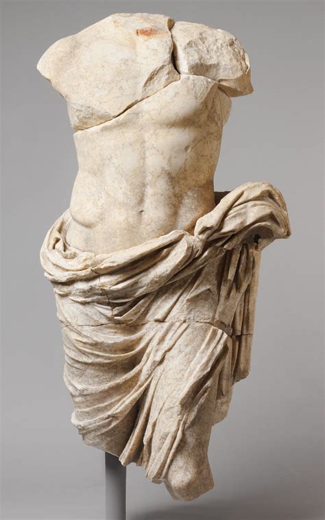 Marble statue of a member of the imperial family | Roman | Augustan or ...