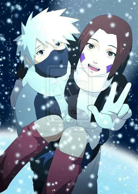 Kakashi and Rin Love | Naruto Amino