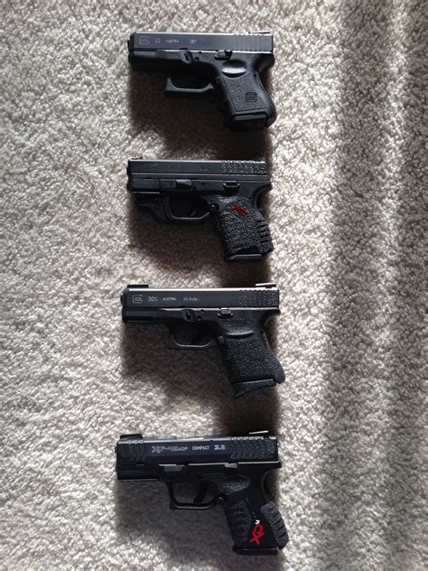 Glock 30S, XDS 45, XDM 45 Compact & Glock 33 | Hand guns, Guns, Glock