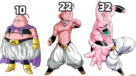 Majin Buu Dbz All Forms