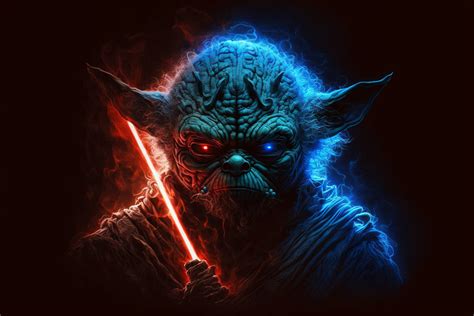 Darth Yoda - Var 2 by aiartwerknz on DeviantArt