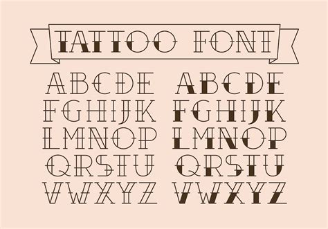 TATTOO FONT SVG, Instant Download, Tattoo Alphabet Svg, Tattoo Letters ...