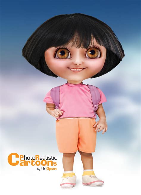 Human Dora the Explorer by enryc0 on DeviantArt