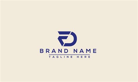 FD Logo Design Template Vector Graphic Branding Element. 10485942 ...