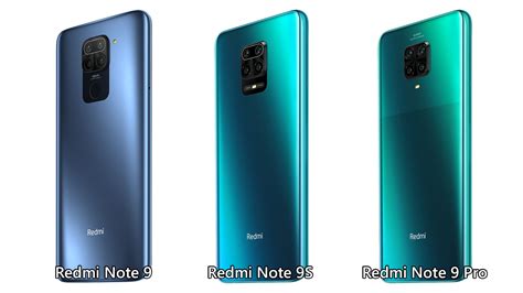 Redmi Note 9 vs Redmi Note 9S vs Redmi Note 9 Pro: What's the ...