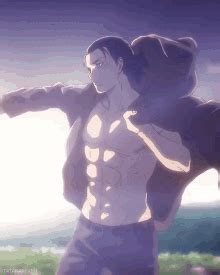 Eren Jaeger Sexy Shirtless Gif Eren Jaeger Season4 GIF - Eren Jaeger ...