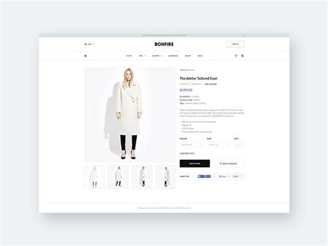 Bonfire: Free ecommerce product page template - Freebiesbug | Ecommerce ...