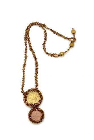 Double Coin Necklace