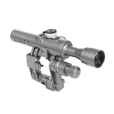 China Dragunov Sniper Ak Riflescope with Svd 4X24-1 Red Illuminated Ffp ...