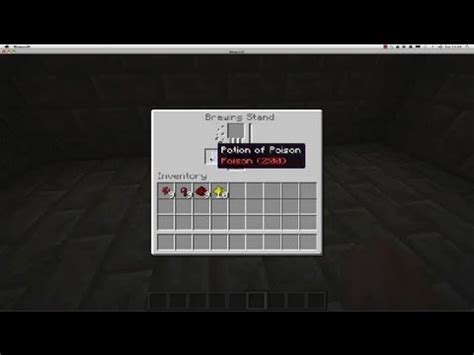 Splash Potions: How To Make Poison Potion In Minecraft