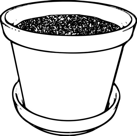 Free Pot Clipart Black And White, Download Free Pot Clipart Black And ...