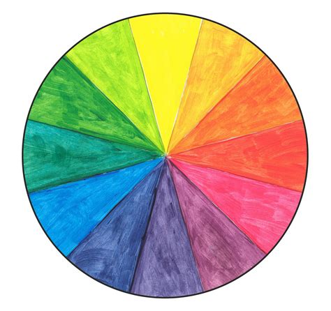 Color Wheel Color Wheel Art Color Wheel Mixing Paint Colors Images ...