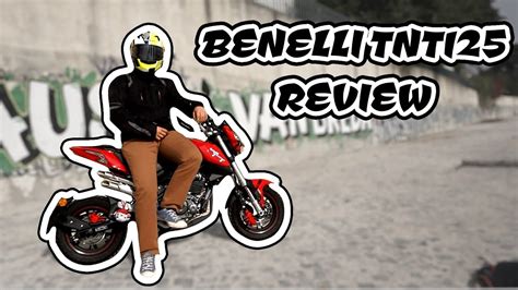 BENELLI TNT 125 REVIEW [ENG SUBS] - YouTube