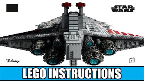 LEGO 75367 Instructions | How To Build LEGO Star Wars Venator-Class ...