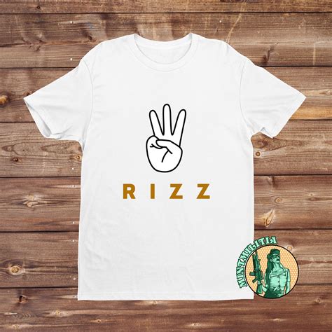 W Rizz Hand Sign, Rizz T-shirt, Rizz Shirt, W Rizz, Funny T-shirt ...