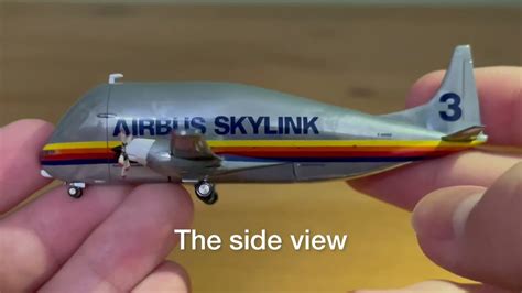 Herpa 1:500 Airbus Skylink Super Guppy model review - YouTube