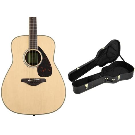 Yamaha FG830 Dreadnought with Case- Natural | Sweetwater