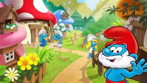 Pin by Assala ‏ on Smurfs | Smurf village, Smurfs, Disney cartoon ...