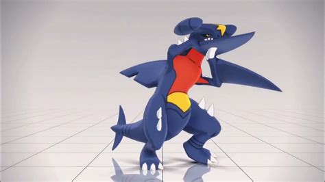 Garchomp/Mega Garchomp dancing to Driftveil City :)) - YouTube