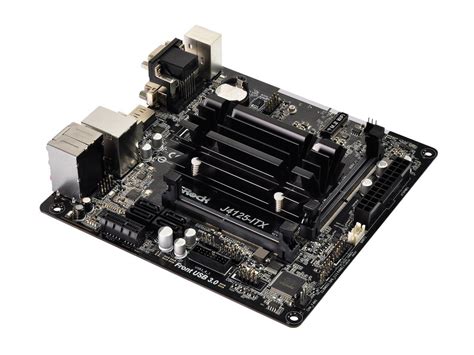 Купить Материнская карта с процессором J4125-ITX ASRock J4125/ITx Intel ...