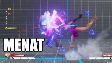 Menat VS2 Combos [SFV COMBO VT1 2021] - YouTube