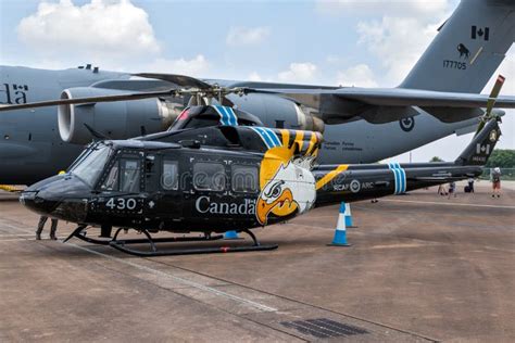 Canadian Armed Forces Search And Rescue Helicopter Hoists SAR Tech ...