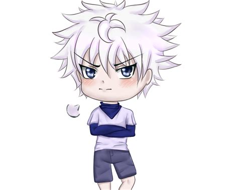 Killua chibi by xAegyoRainbow on DeviantArt