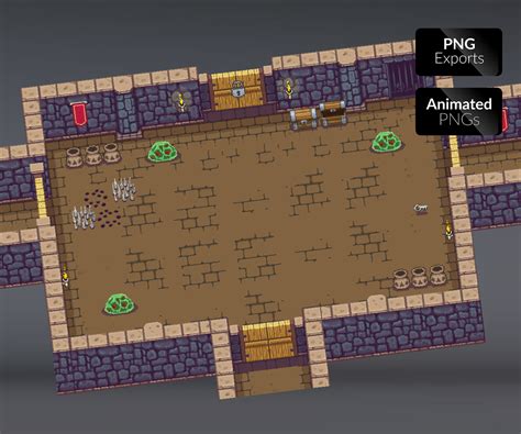 Pixel Animation Pixel Art Games Dungeon Maps Rpg Maker Sprites | The ...