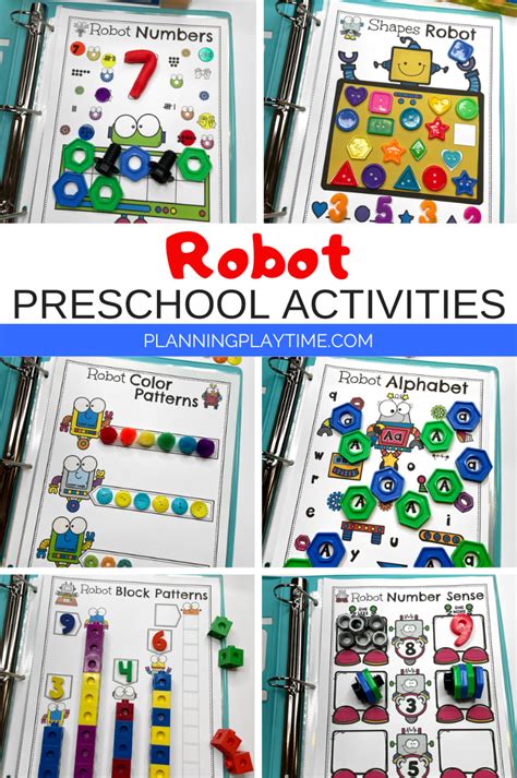 Preschool Robot Theme - Planning Playtime