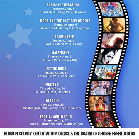 Hudson County Movies in the Park - Hudson County