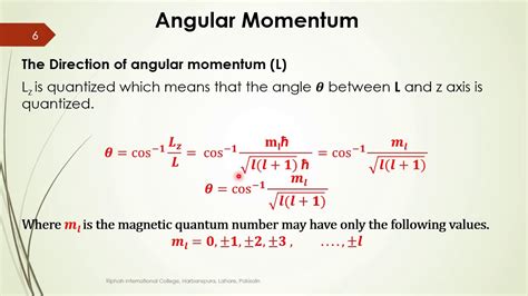 Angular Momentum