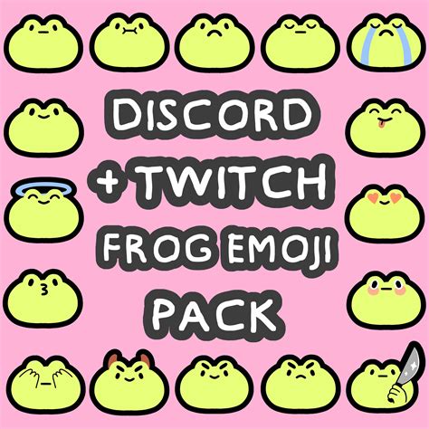 Tải về miễn phí Discord cute emoji pack Đáng yêu và dễ thương