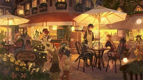 Coffee Shop Anime Wallpapers - Wallpaper Cave