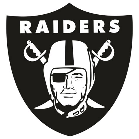 Oakland Raiders Black SVG | Oakland Raiders Football vector File ...