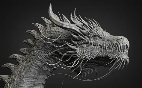 Dragon sculpt in Zbrush - ZBrushCentral