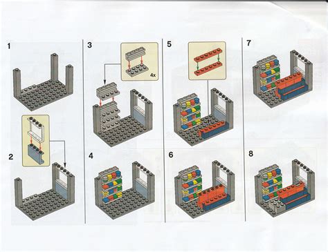 Lego Bookshop Building Instructions - Bookshop 10270 Lego Information ...