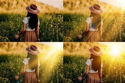 Realistic Sun Light Photoshop Overlays, Sunset Overlay, Sun Flare ...