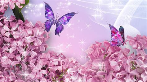 Pink Lilacs HD desktop wallpaper : Widescreen : High Definition ...