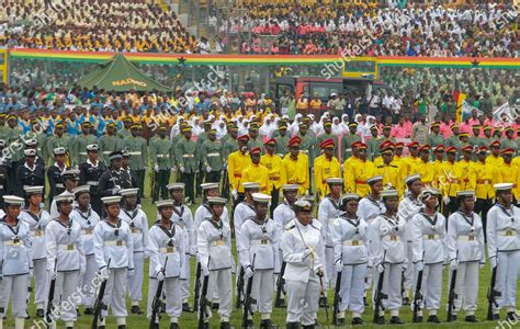 Ghana Army Parade During Ghana Independence Editorial Stock Photo ...