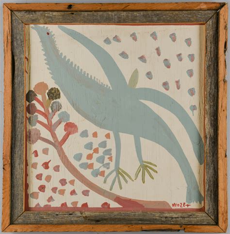 Lot 475: 2 Mose Tolliver Folk Art Paintings | Case Auctions