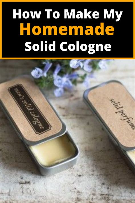 How To Make Your DIY Solid Colognes? (Smell Awesome Instantly Without ...