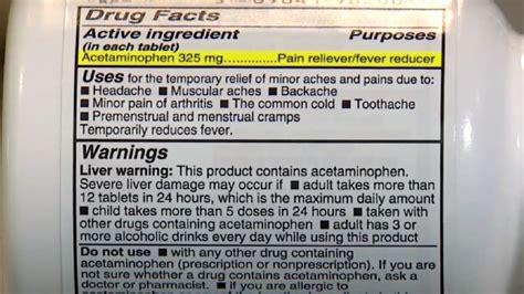 Surprising Acetaminophen Side Effects On Senses