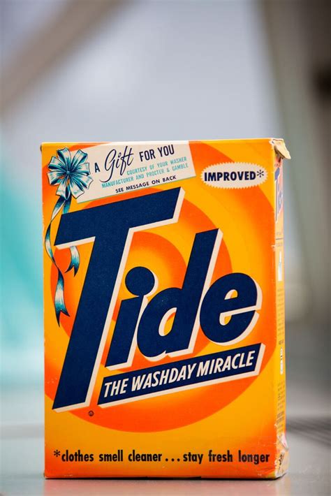 Vintage Tide Detergent Box