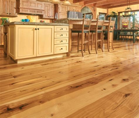 Hickory, Natural Character, Natural Finish - Peachey Hardwood Flooring