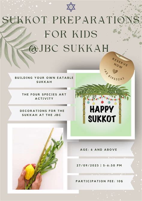 Sukkot preparations for kids – Elite Kosher Mart