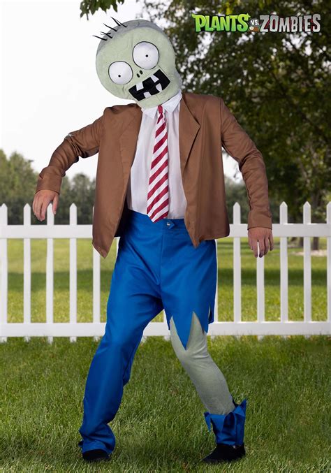 Plants vs Zombies Adult Zombie Costume | Video Game Costumes